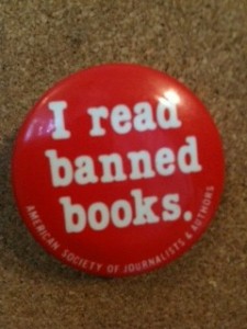 Banned Books Week pin