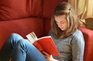 girl reading