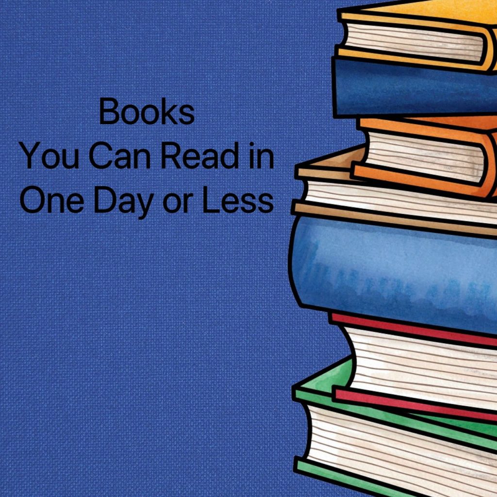 Books you can read in one day or less