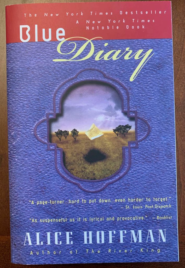 cover: Blue Diary by Alice Hoffman