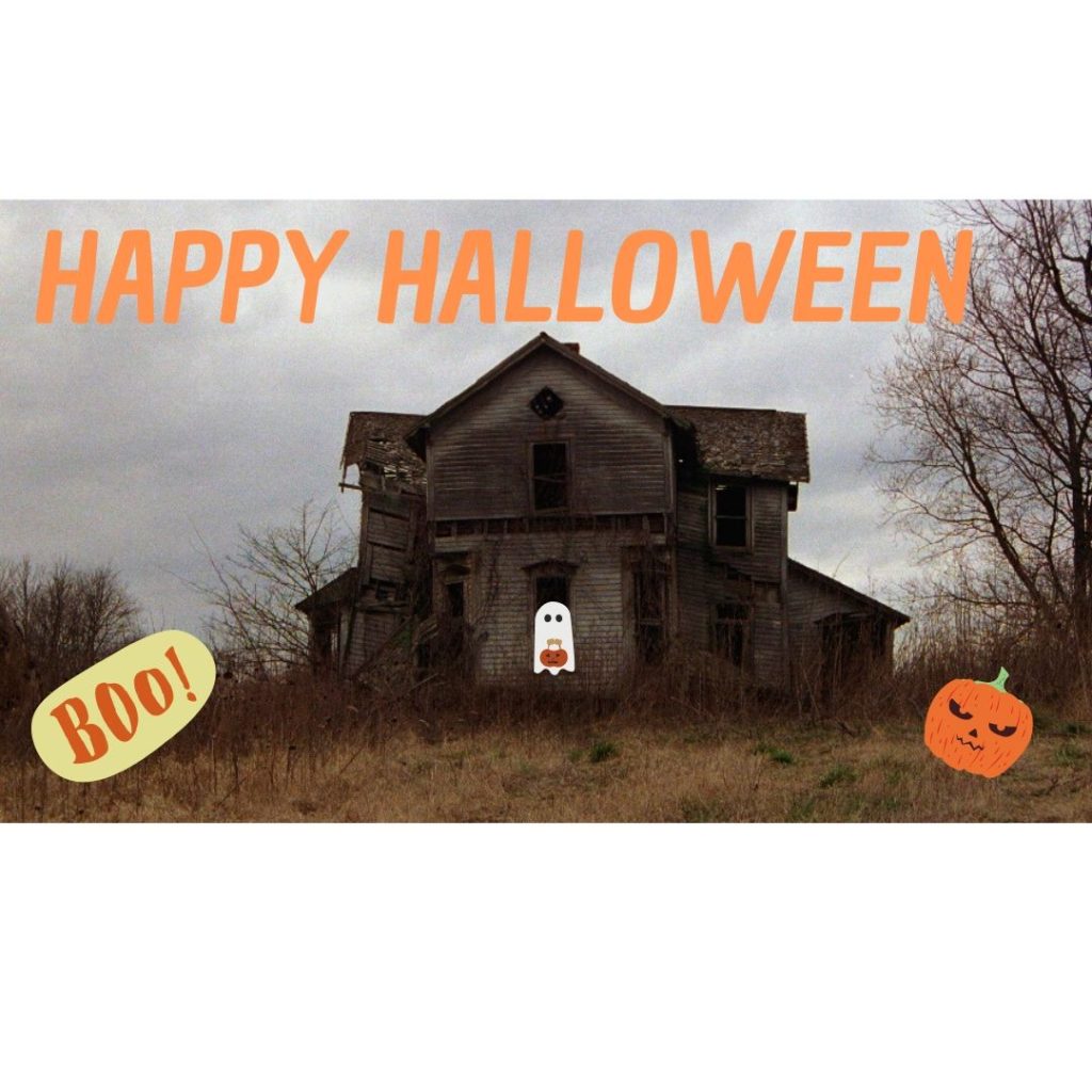 Spooky house: Happy Halloween