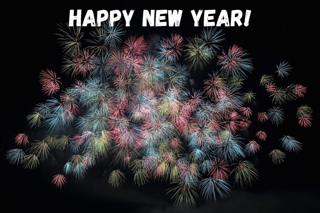 fireworks: Happy New Year