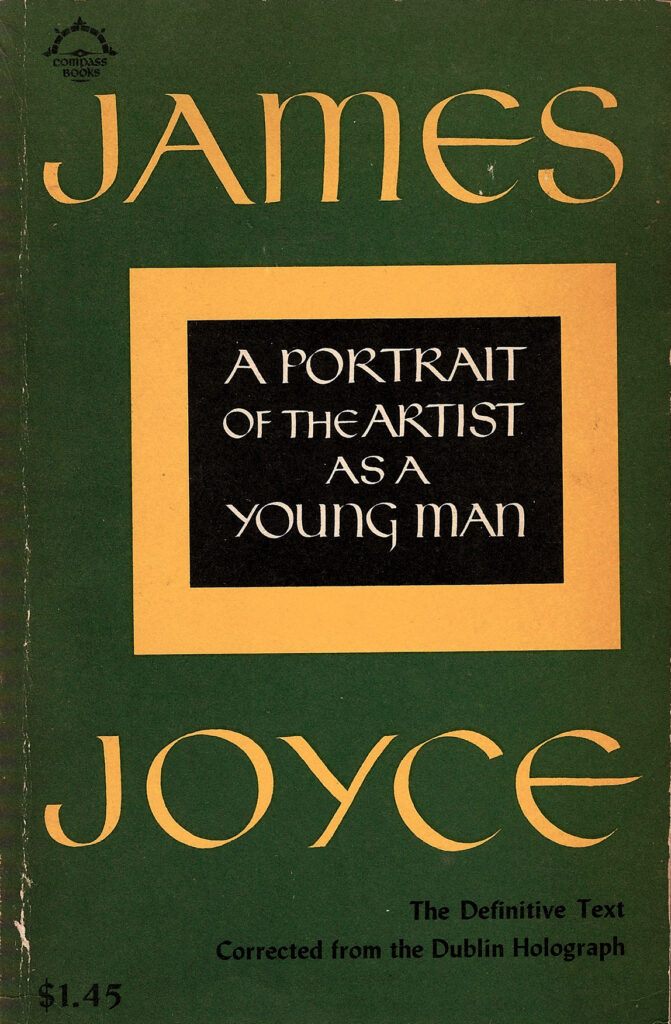 Cover: A Portrait of the Artist as a Young Man by James Joyce